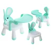 Krzesełko stolik do karmienia i zabawy miętowy