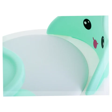 Krzesełko stolik do karmienia i zabawy miętowy