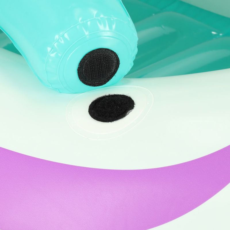 Kółko do pływania koło dmuchane z kierownicą pontonik dla dzieci z siedziskiem BESTWAY 34149 - obrazek 2