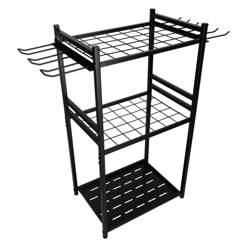 Stojak LUARO na narzędzia ogrodowe grabie łopaty miotły organizer warsztatowy - obrazek 5