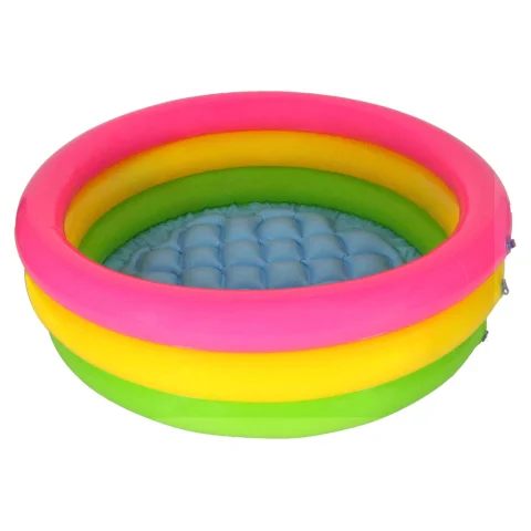 INTEX 57107 Basen ogrodowy dmuchany dla dzieci tęczowy
