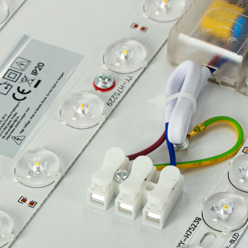 Lampa LED sufitowa plafon do pokoju dziecięcego ściemniana + pilot chmurka niebieska - obrazek 9