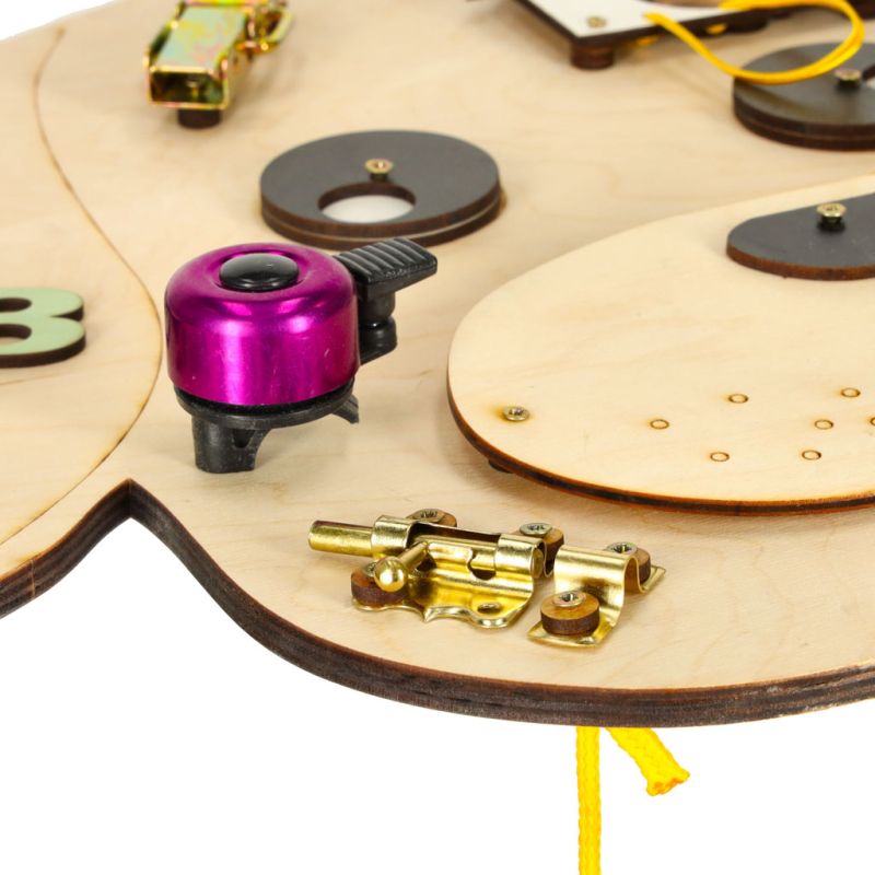 Tablica manipulacyjna drewniana pies 49 x 37 cm - obrazek 4