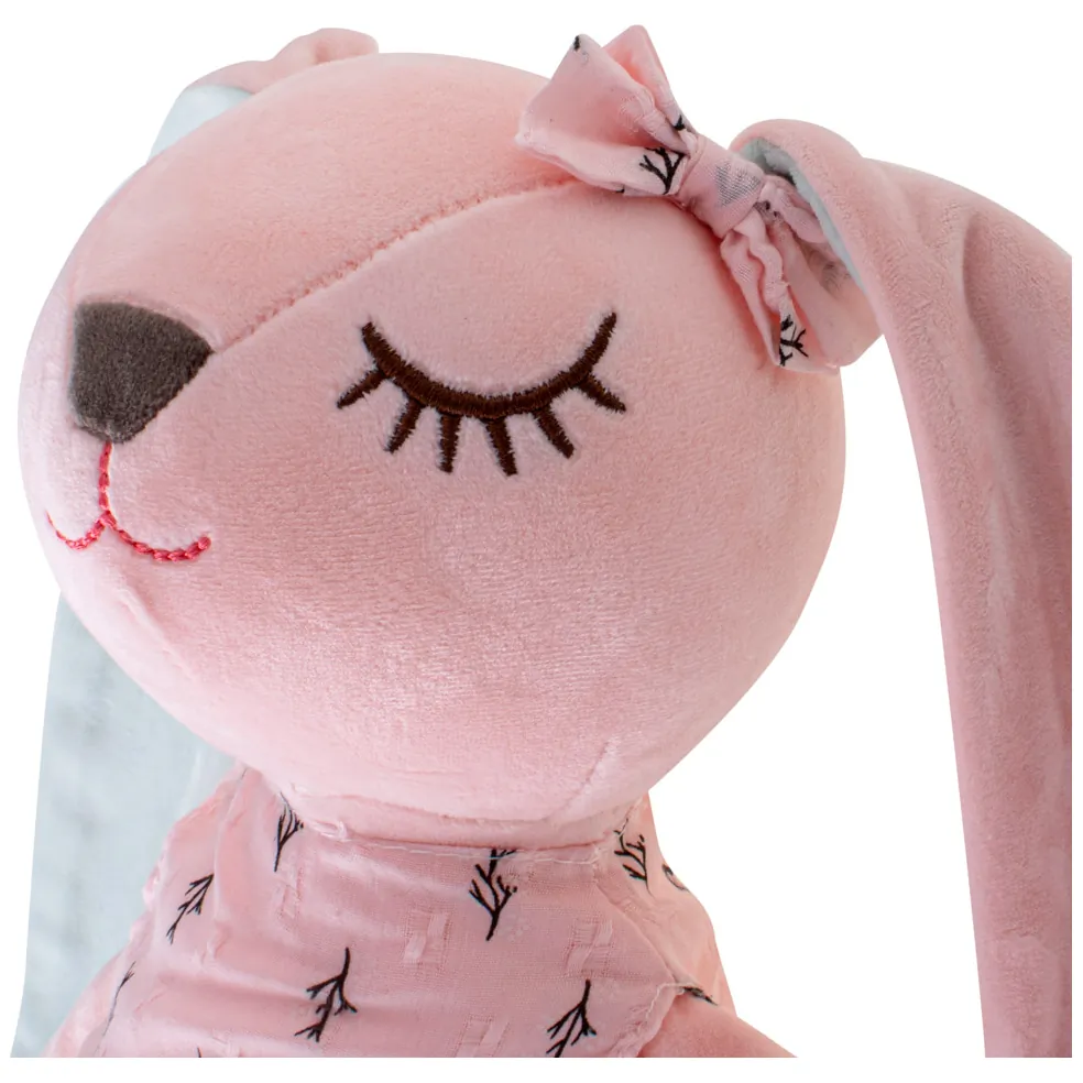 Maskotka pluszowa królik różowy 52cm - obrazek 2