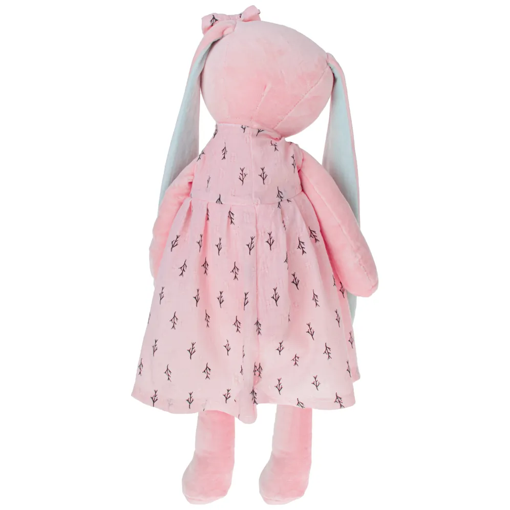 Maskotka pluszowa królik różowy 52cm - obrazek 7