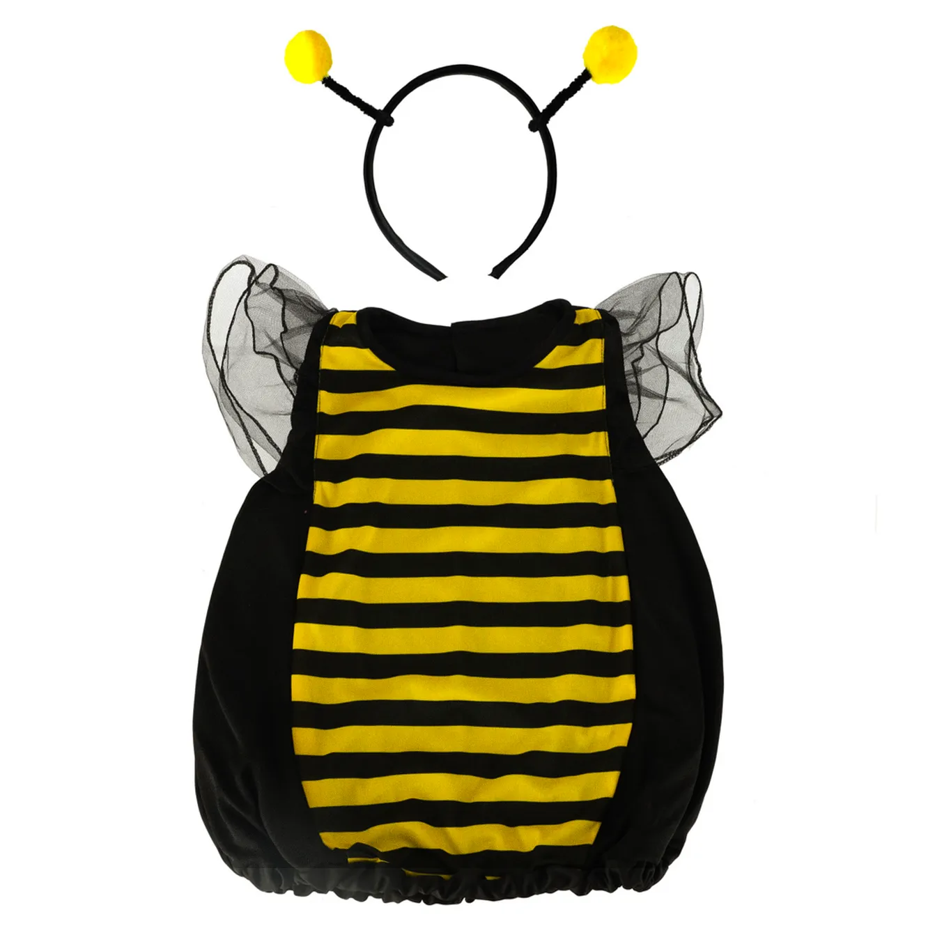 Kostium strój karnawałowy przebranie pszczółka pszczoła opaska 2 el rozmiar S