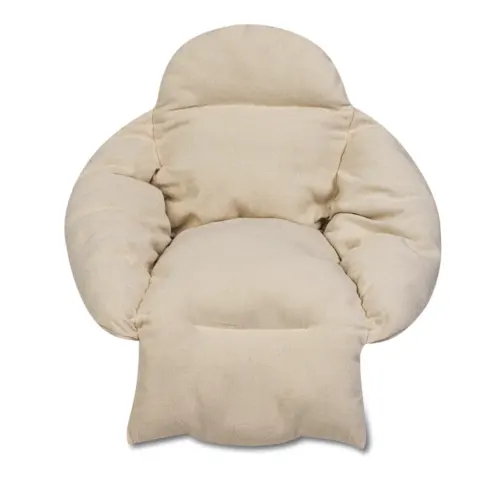 Poduszka LUARO na huśtawkę wiszącą bocianie gniazdo XXL ecru