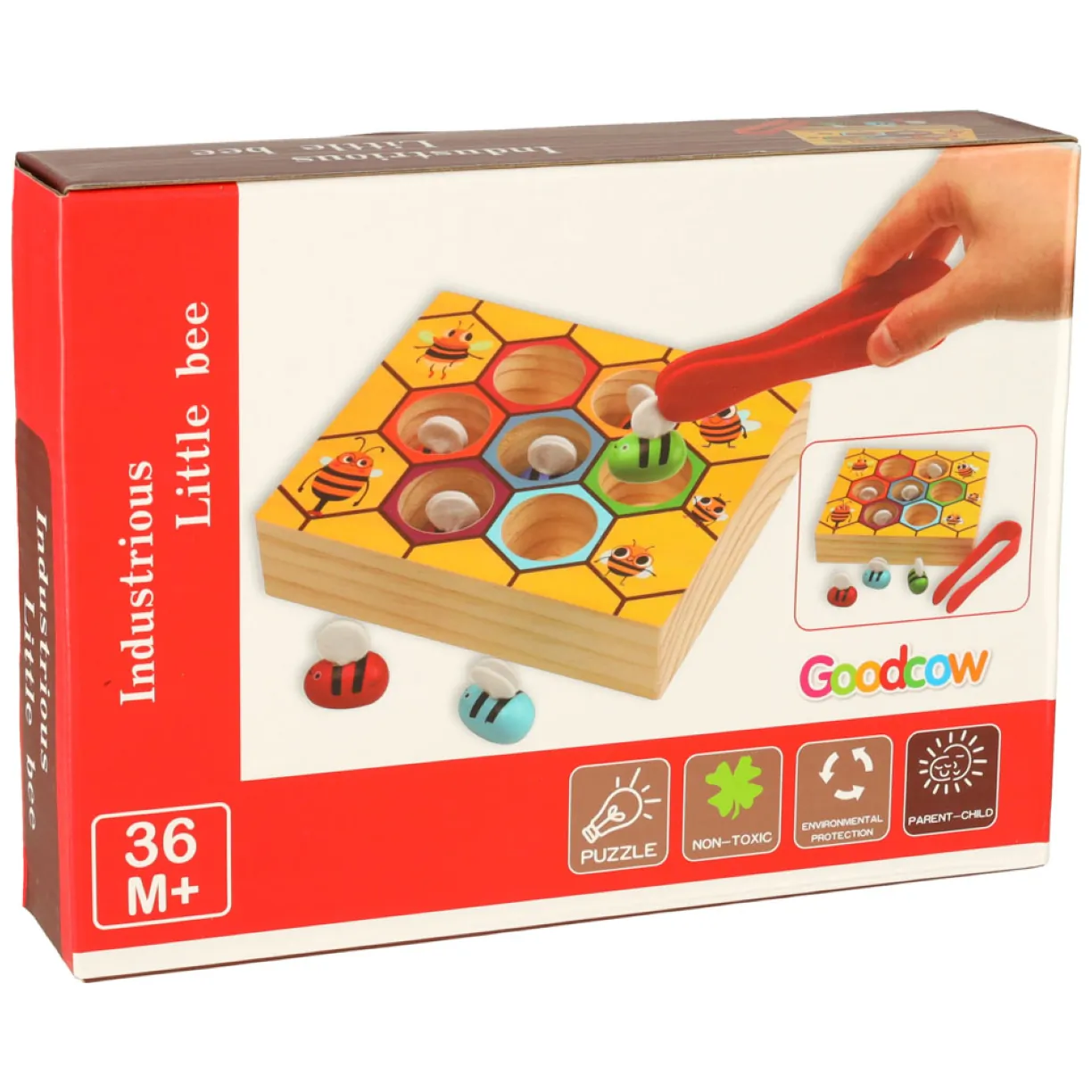 Gra edukacyjna plaster miodu pszczółki montessori - obrazek 9