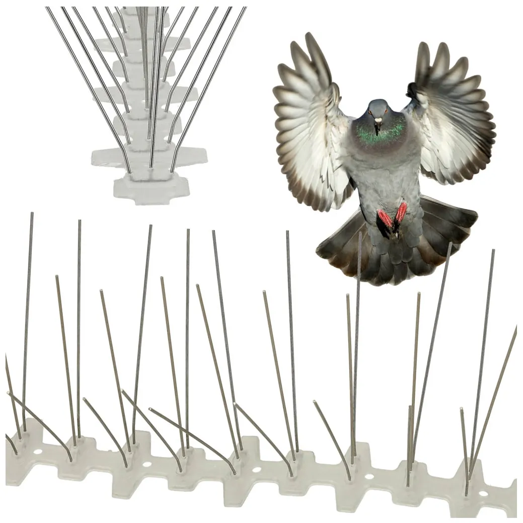 Kolce metalowe na ptaki gołębie 50cm x 11cm x 4cm - obrazek 3