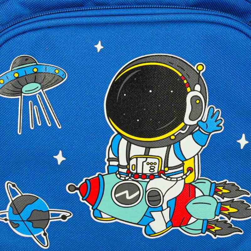Plecak dla przedszkolaka szkolny dziecięcy astronauta 30x22x11cm - obrazek 8