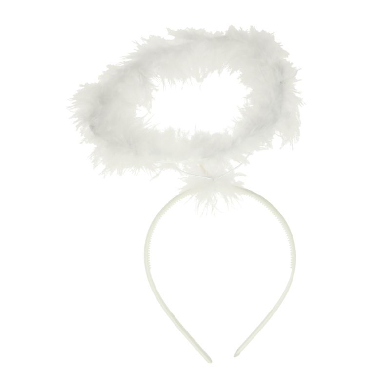 Kostium strój karnawałowy przebranie aniołek aureola jasełka 3 el rozmiar M - obrazek 2