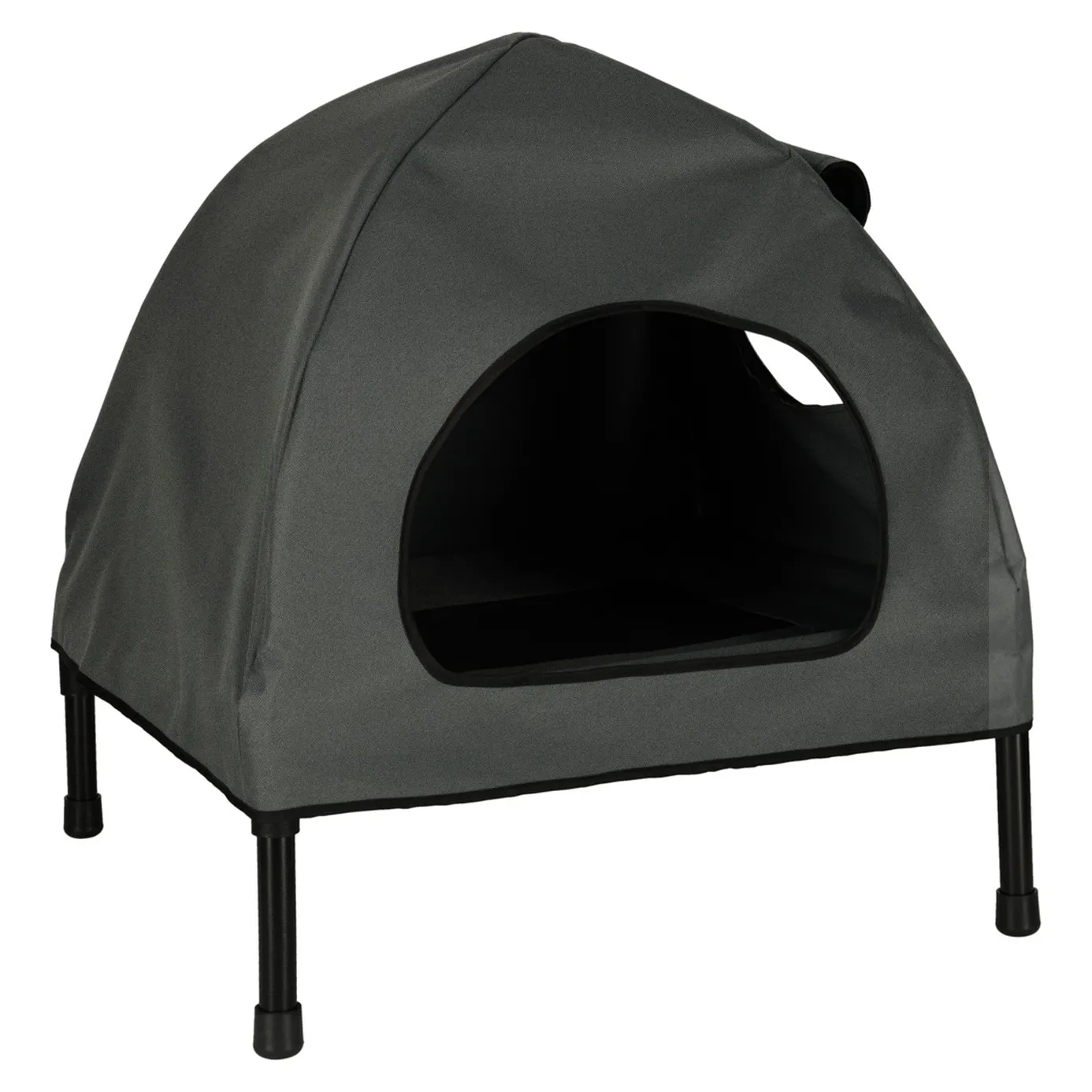 Domek dla psa kota legowisko namiot dla zwierząt posłanie 60x54x44 cm - obrazek 5