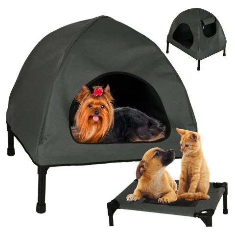 Domek dla psa kota legowisko namiot dla zwierząt posłanie 60x54x44 cm