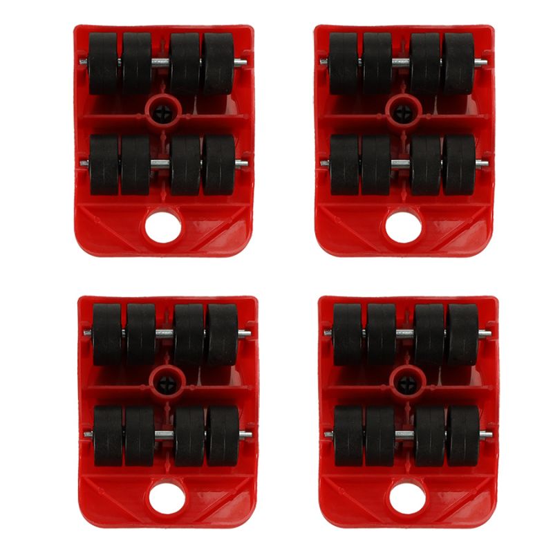 Rolki do transportu zestaw do przesuwania mebli 150kg 5w1 - obrazek 5