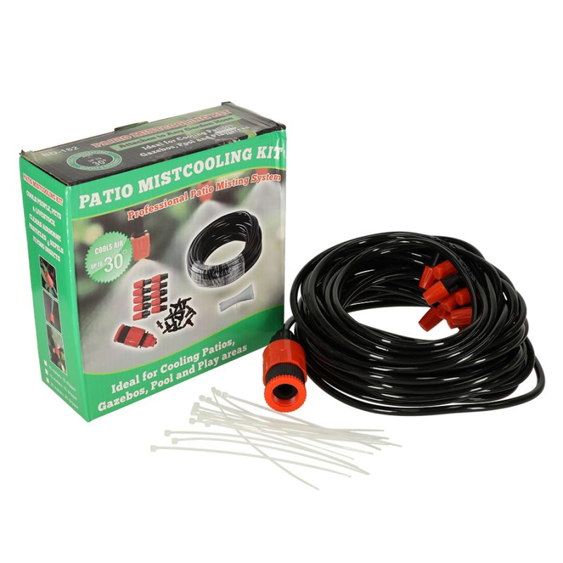 Zraszacz ogrodowy kurtyna wodna mgiełka system nawadniania 20m - obrazek 6