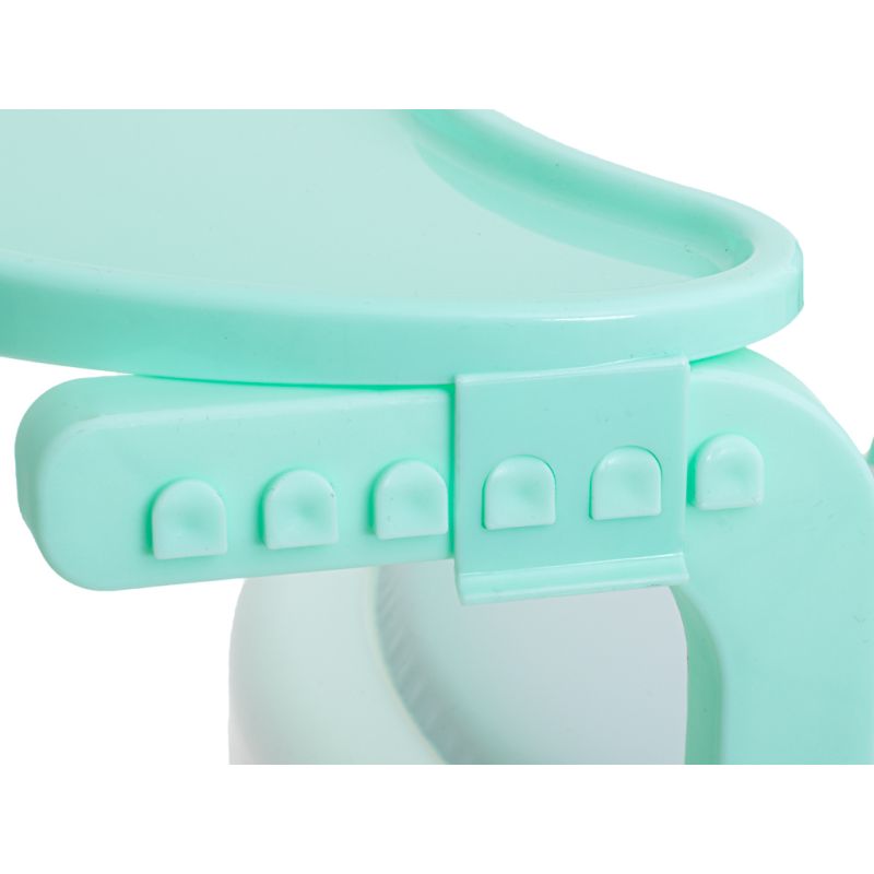 Krzesełko stolik do karmienia i zabawy miętowy - obrazek 2