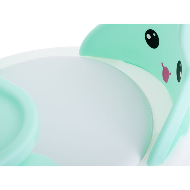 Krzesełko stolik do karmienia i zabawy miętowy - obrazek 3