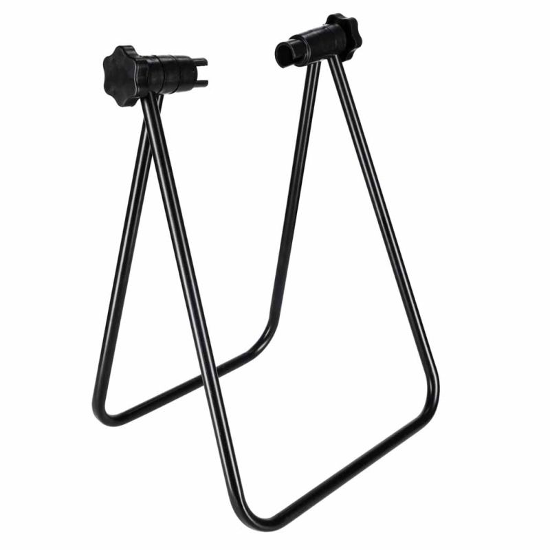 Stojak na rower serwisowy składany metalowy na tylne koło - obrazek 3