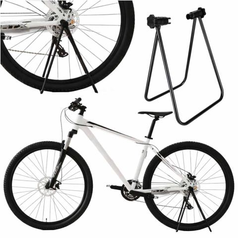 Stojak na rower serwisowy składany metalowy na tylne koło