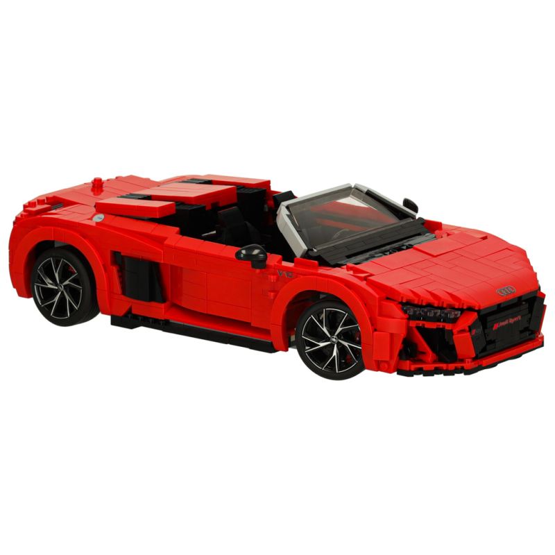 Samochód Rastar 93800 AUDI R8 Spyder 1:14 klocki 1440 el. - obrazek 2
