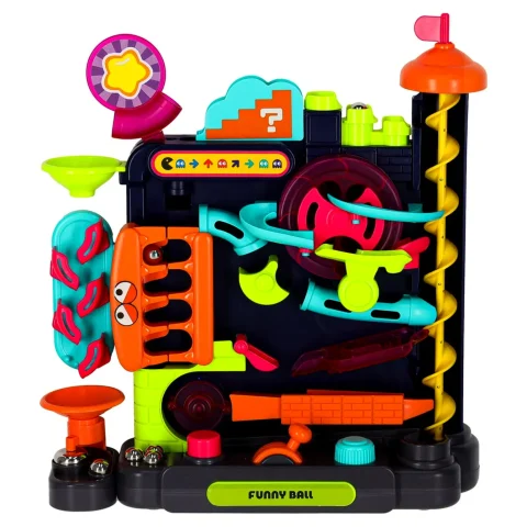 Gra zręcznościowa tor kulkowy z przeszkodami dla kulek