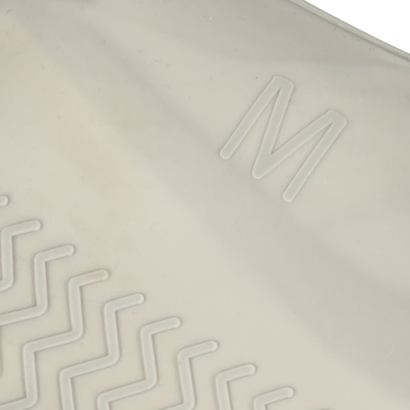 Nakładki przeciwdeszczowe na buty ochraniacze nieprzemakalne przeciwdeszczowe kalosze M szare roz. 35-38 - obrazek 5