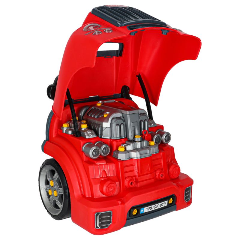 Ciężarówka silnik do rozkręcania zestaw mechanika ruchome elementy - obrazek 7