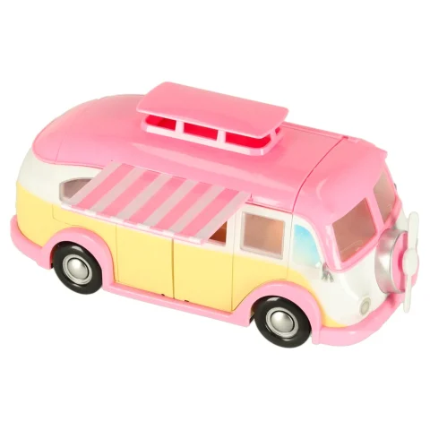 Samochód lodziarnia sklep z lodami kamper rozkładany stolik krzesła 30 elementów