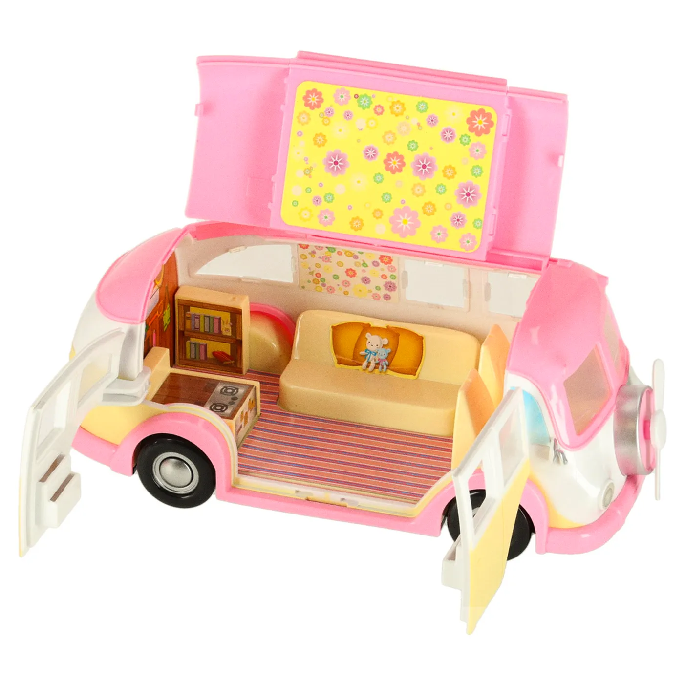 Samochód lodziarnia sklep z lodami kamper rozkładany stolik krzesła 30 elementów - obrazek 5