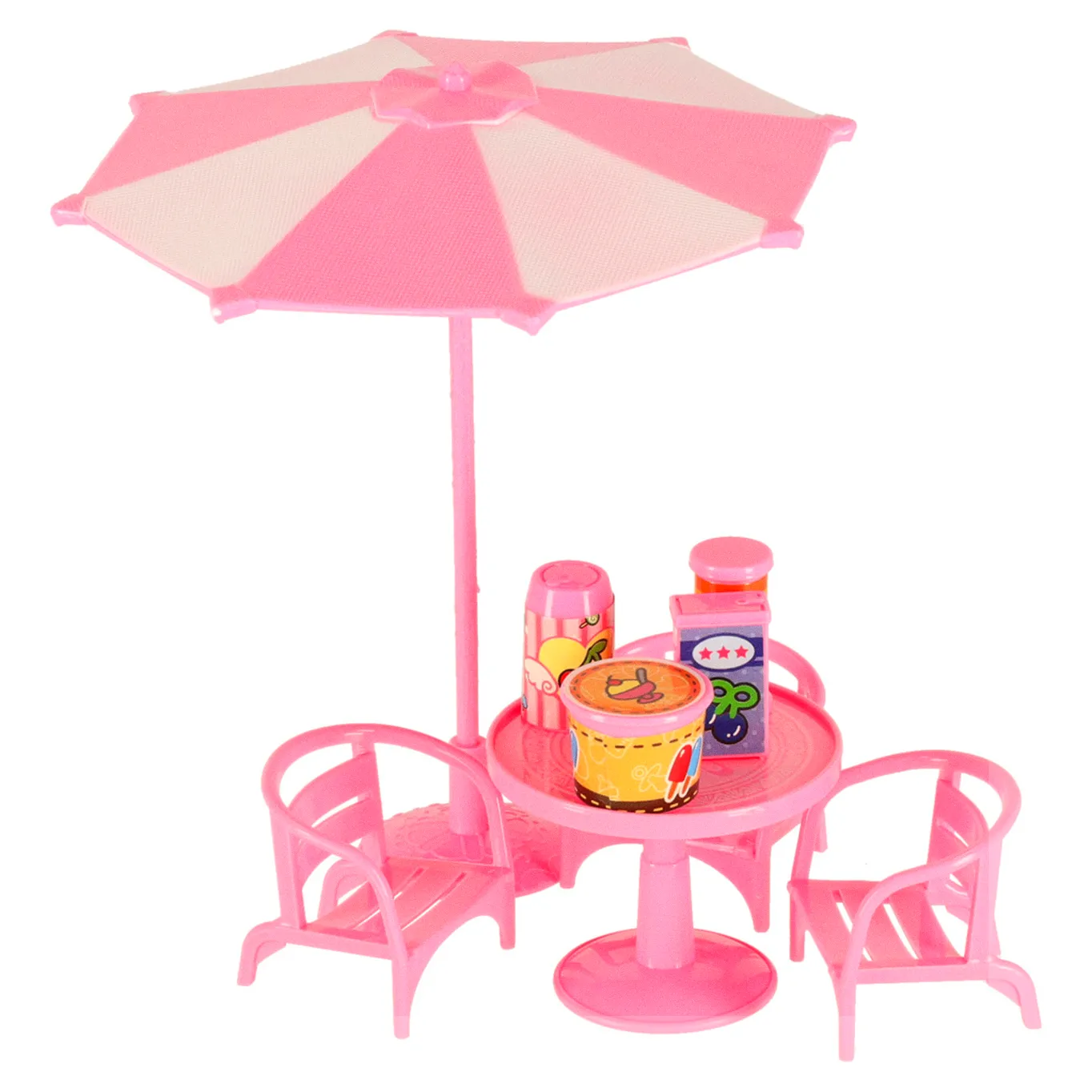 Samochód lodziarnia sklep z lodami kamper rozkładany stolik krzesła 30 elementów - obrazek 6