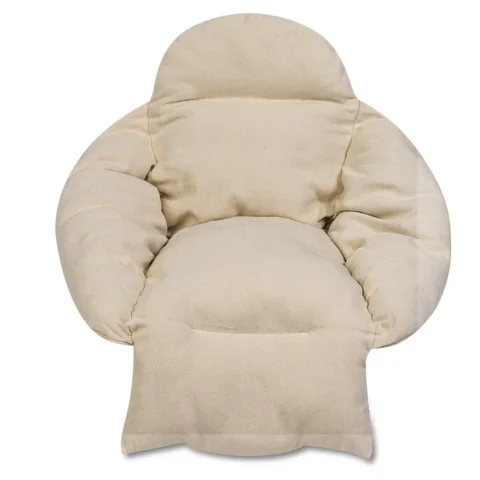 Poduszka LUARO na huśtawkę wiszącą bocianie gniazdo XXL ecru