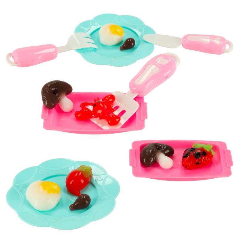 Klej żel kryształowy 3D crystal glue magiczna kuchnia szablony kreatywny zestaw 62 elementy niebieski - obrazek 15