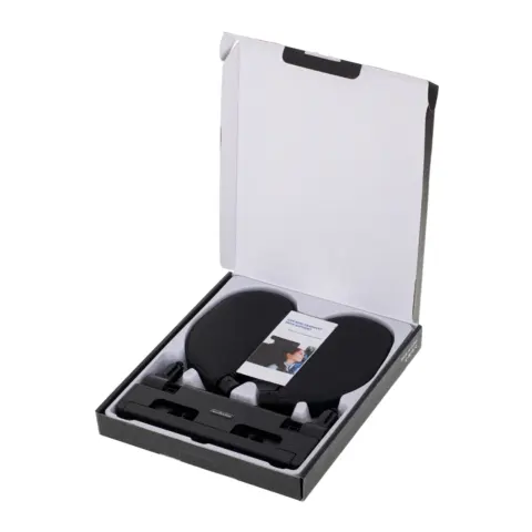 Zagłówek samochodowy poduszka podróżna oparcie na głowę szyje do samochodu regulowane czarny