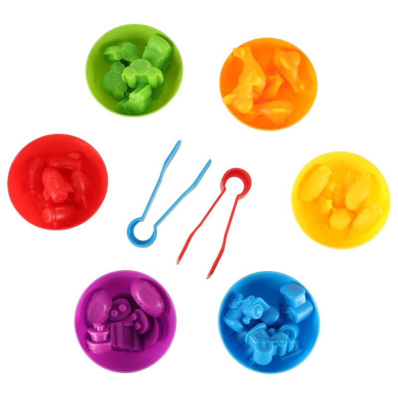 Pojazdy edukacyjne nauka liczenia montessori 36el. - obrazek 9