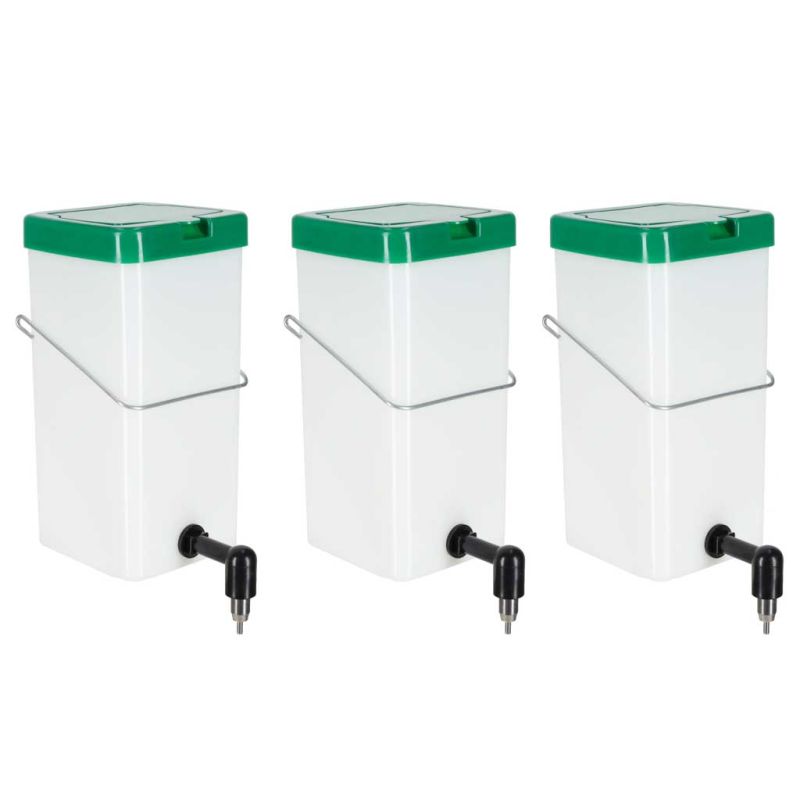 Poidło kropelkowe dla królików gryzoni poidełko 1l zestaw 3 sztuki - obrazek 2