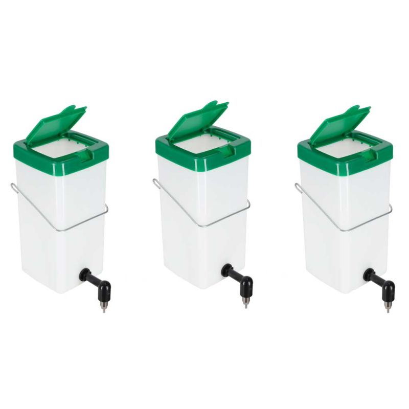 Poidło kropelkowe dla królików gryzoni poidełko 1l zestaw 3 sztuki - obrazek 3