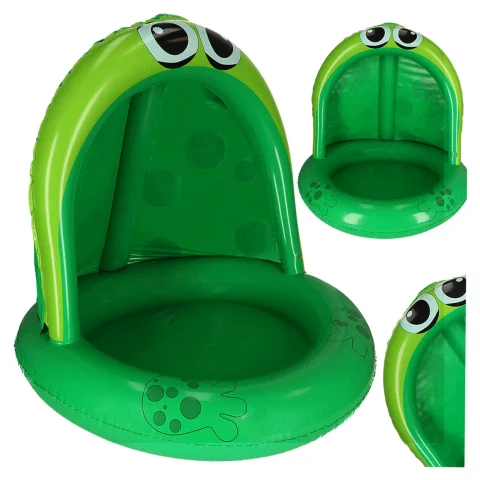 Basen dmuchany ogrodowy dla dziecka brodzik z daszkiem żaba 95cm