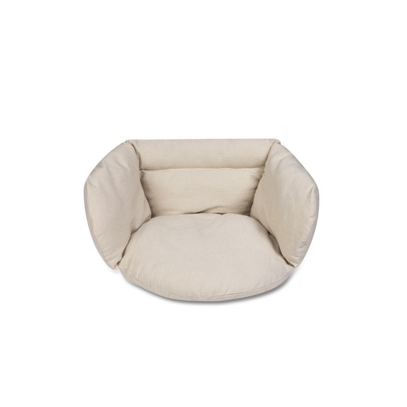 Poduszka LUARO na huśtawkę wiszącą bocianie gniazdo miękka ecru - obrazek 2