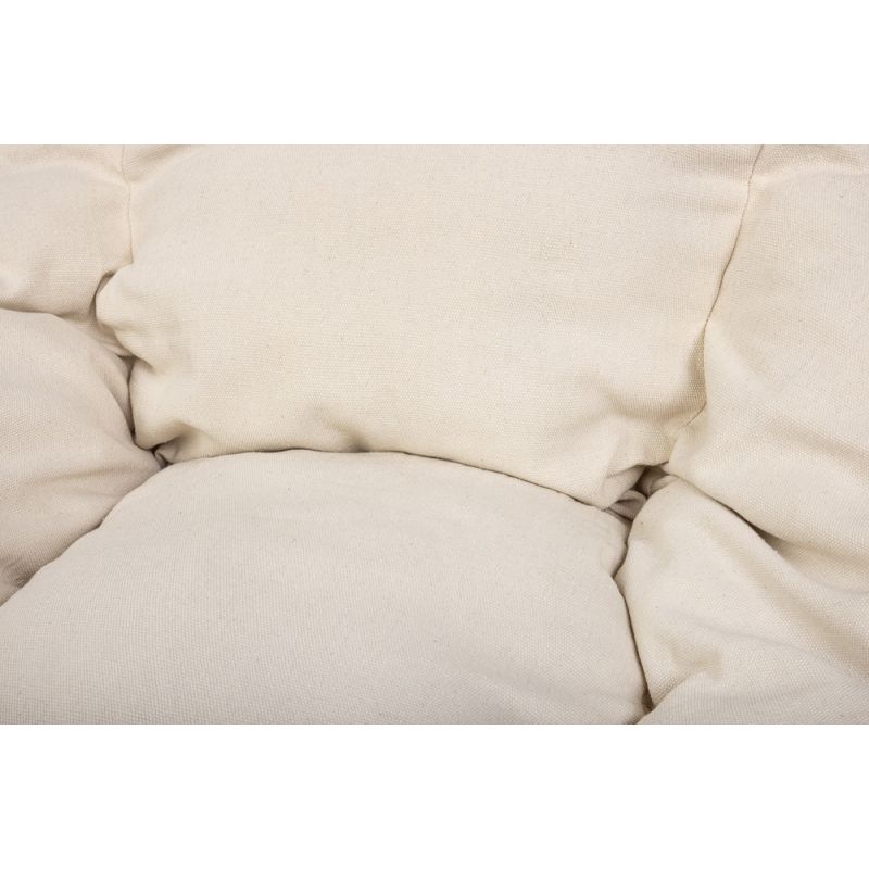 Poduszka LUARO na huśtawkę wiszącą bocianie gniazdo miękka ecru - obrazek 4