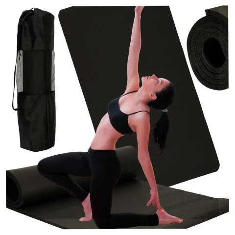 Mata do ćwiczeń jogi gimnastyczna treningowa fitness karimata gruba 1