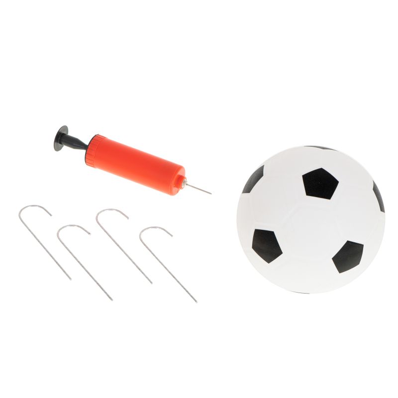 Bramka piłkarska treningowa z siatką + mata celownicza + piłka - obrazek 10