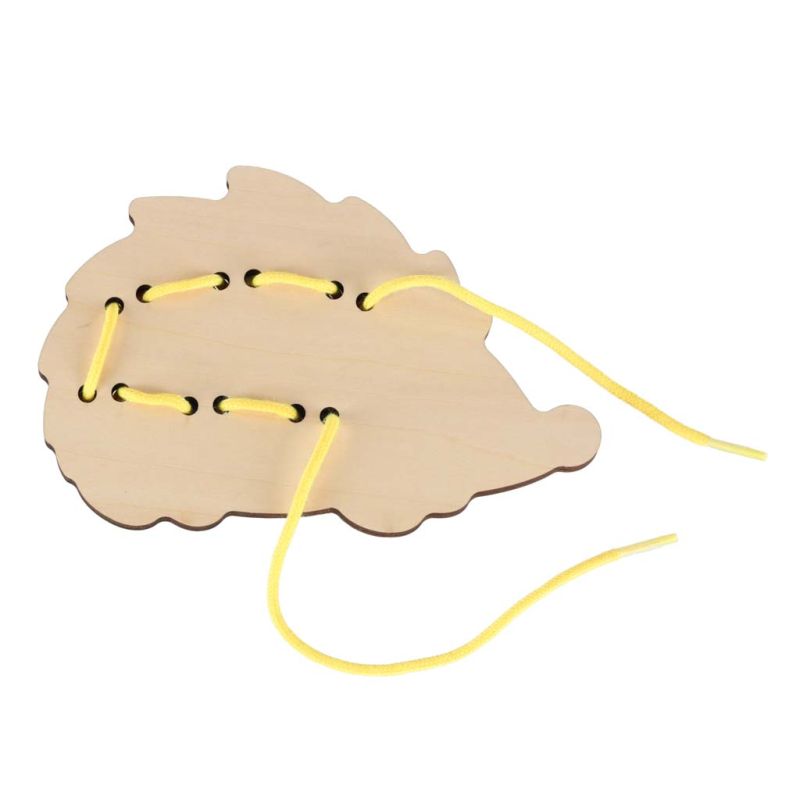 Zestaw edukacyjny do nauki szycia guzików jeż jeżyk - obrazek 5