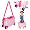Walizka podróżna dla dzieci na kółkach bagaż podręczny jednorożec
