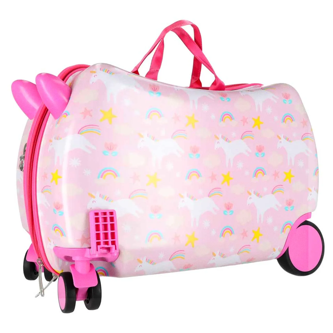 Walizka podróżna dla dzieci na kółkach bagaż podręczny jednorożec