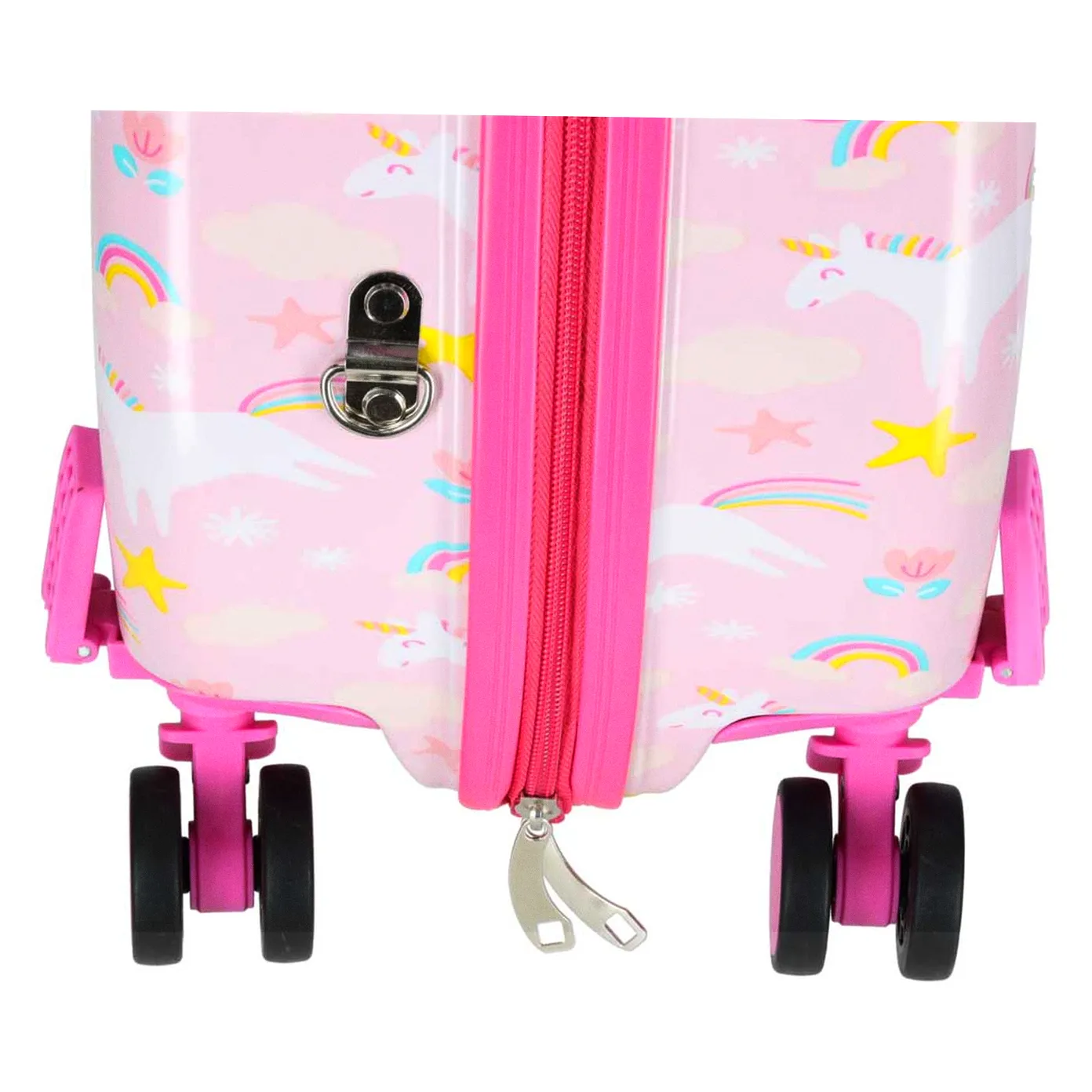 Walizka podróżna dla dzieci na kółkach bagaż podręczny jednorożec - obrazek 10