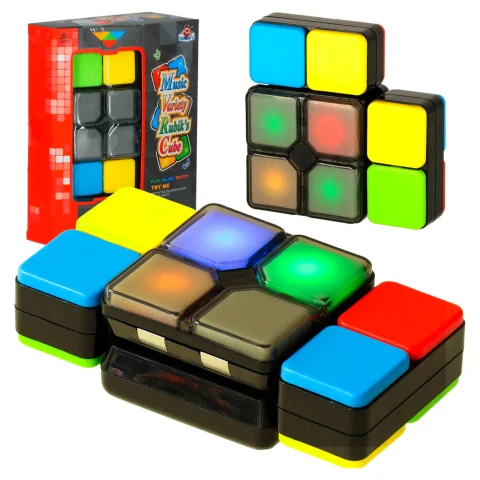 Gra zręcznościowa kostka logiczna LED