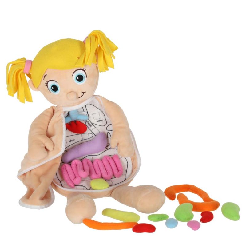 Lalka maskotka nauka anatomii dziewczynka - obrazek 7