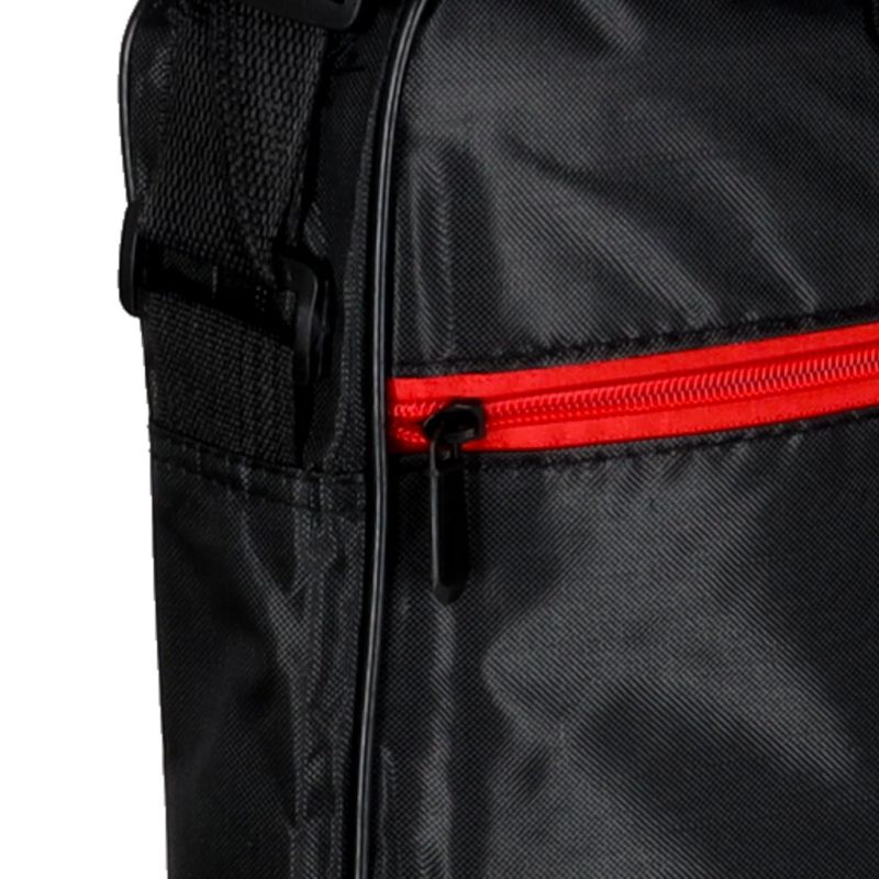 Torba na laptopa 15,6 cali na ramię z paskiem teczka biznesowa damska męska czarna - obrazek 8