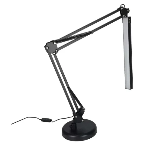 Lampka na biurko biurkowa LED USB obrotowy wysięgnik 2 sposoby mocowania