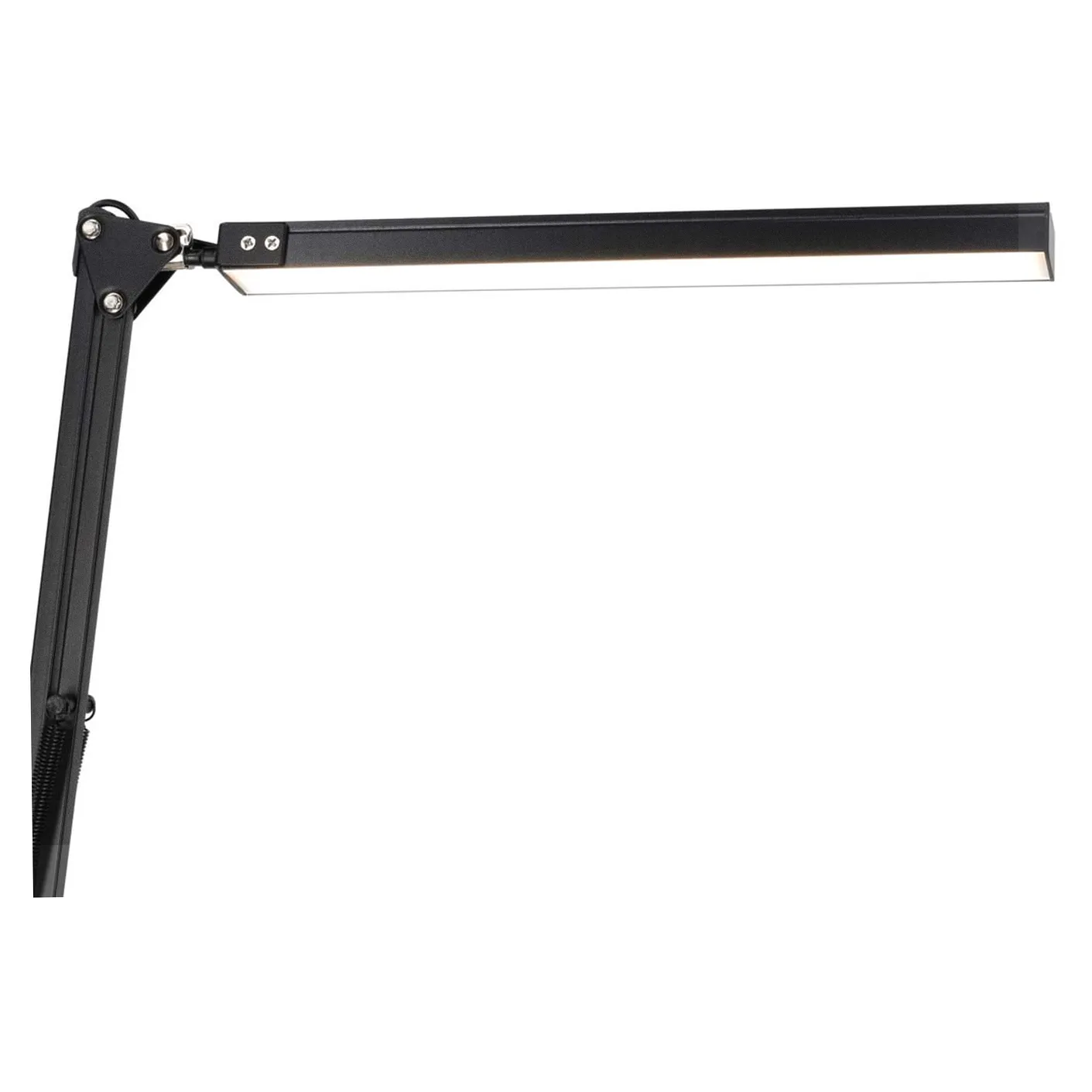 Lampka na biurko biurkowa LED USB obrotowy wysięgnik 2 sposoby mocowania - obrazek 9